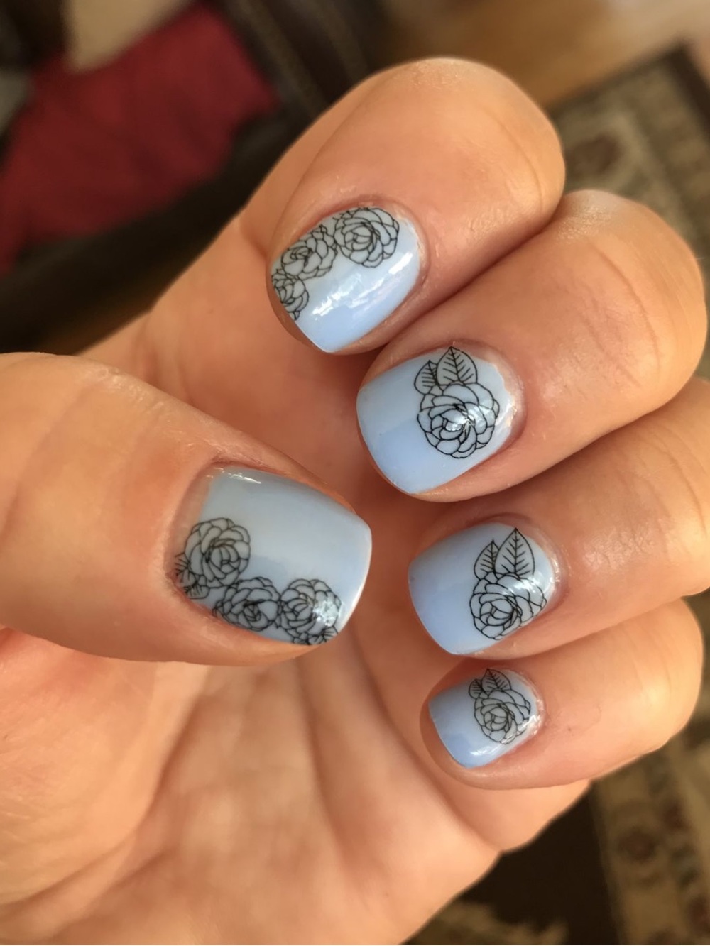 *Retired* Color Street: Anything Rose | Floral Romantic Flower Spring Clear - Picture 6 of 15